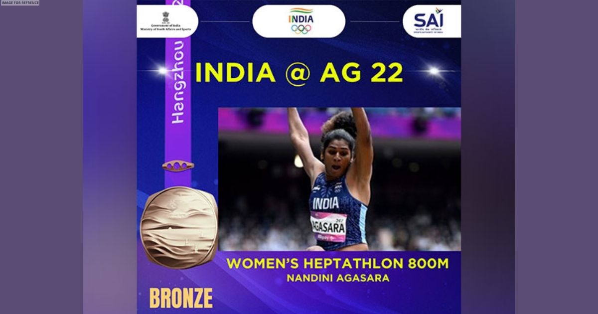 Asian Games: Nandini Agasara claims bronze in women's Heptathlon